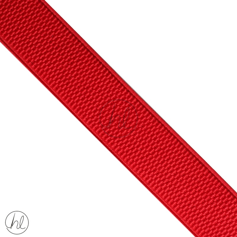 ELASTIC NON CURL P/METER RED 034-290 30MM