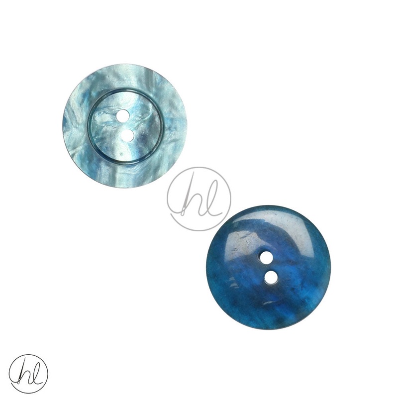 FANCY BUTTONS TURQUOISE 19MM D3532