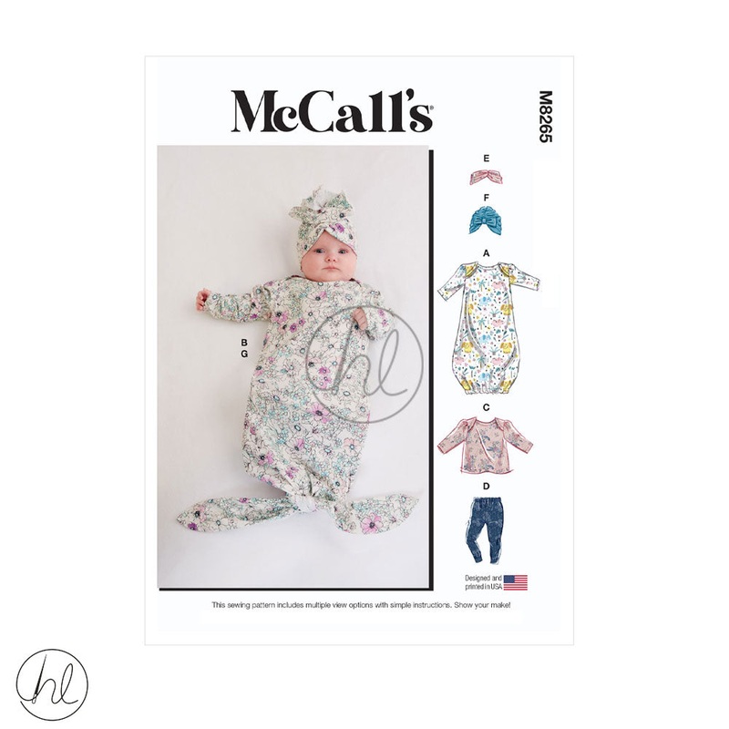 MCCALL'S PATTERN M8265