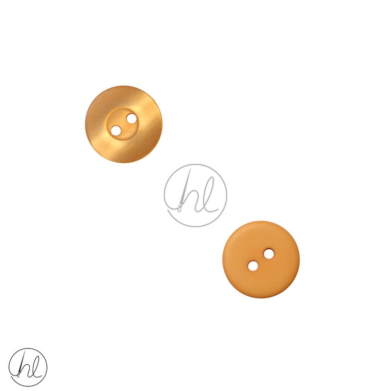 PLAIN BUTTONS 15MM ORANGE 3905-24