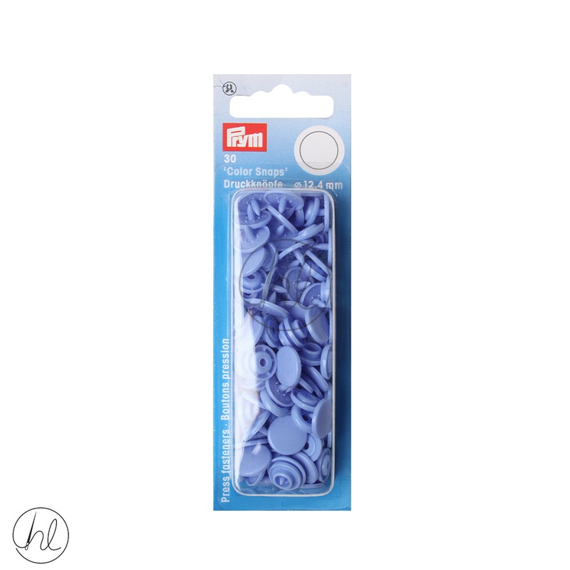 PRYM 30 COLOUR SNAP LAVENDER 12.4MM