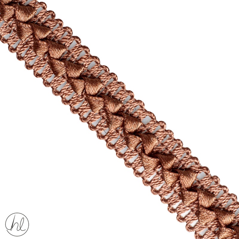 SAMOOSA BRAIDS BROWN 011-239 18MM P/METER