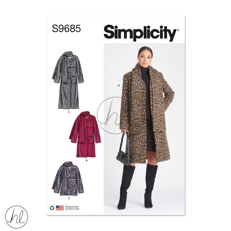 SIMPLICITY PATTERN S9685