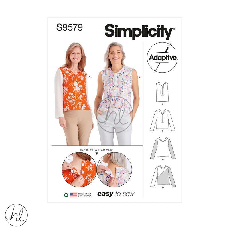 SIMPLICITY PATTERNS S9579
