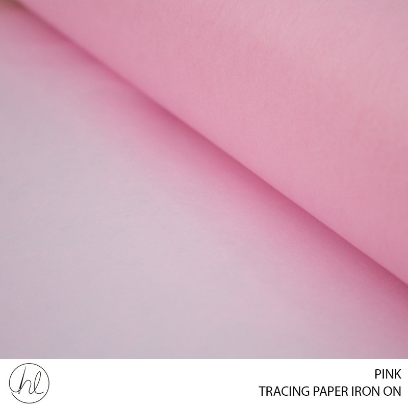 TRACING PAPER PINK P/METER PERLON