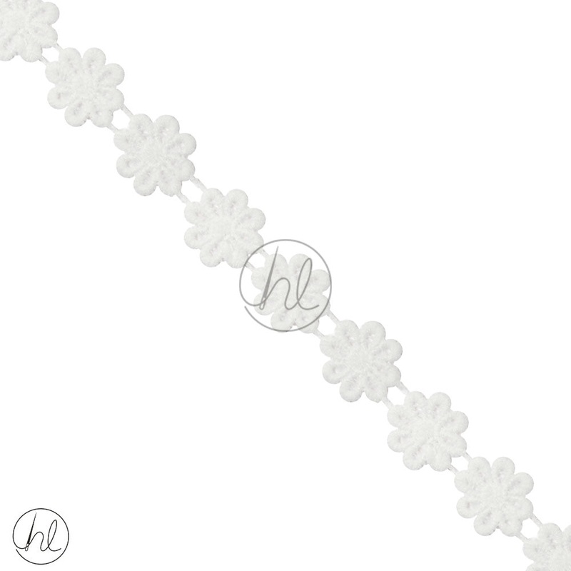 ASSORTED GUIPURE LACE WHITE GUPL-1 PER M