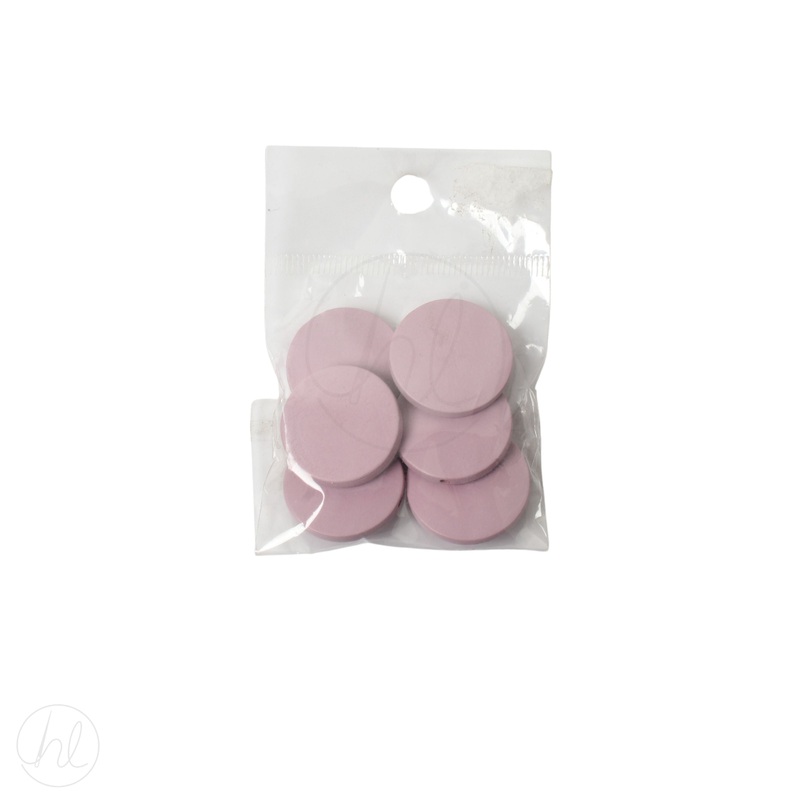 BEADS WOODEN ACC  DUSTY PINK FREE