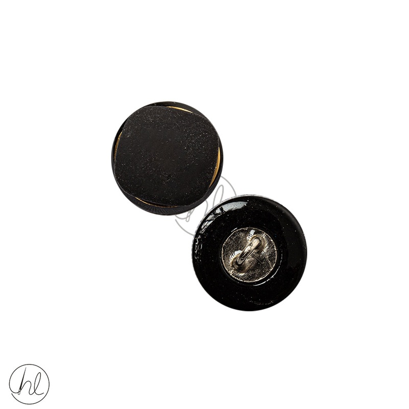 Buttons Fancy  20mm Black