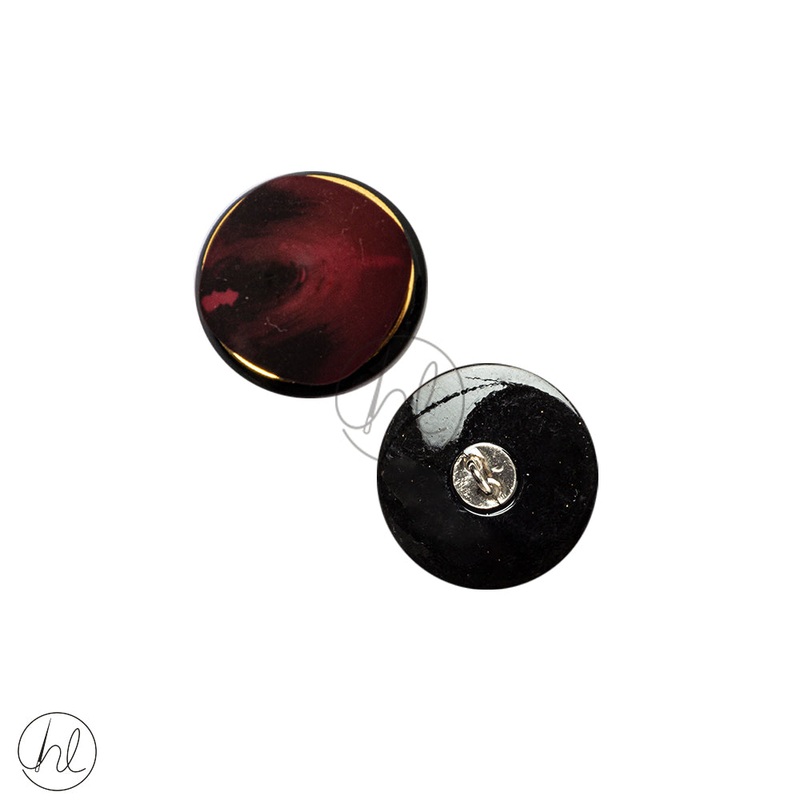 Buttons Fancy  30mm  Burgundy