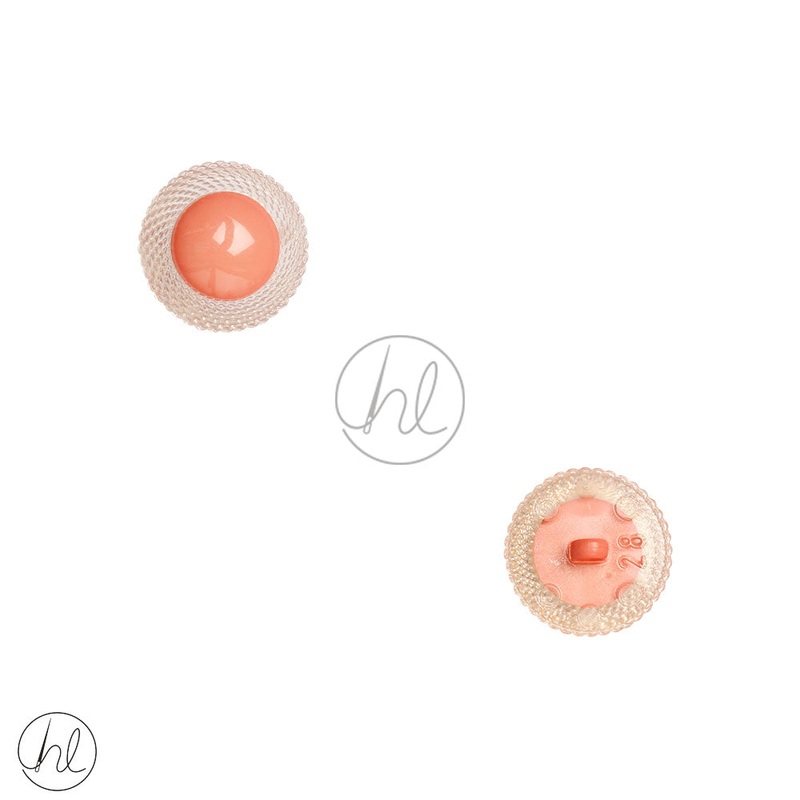 BUTTONS FANCY SALMON1550 19MM
