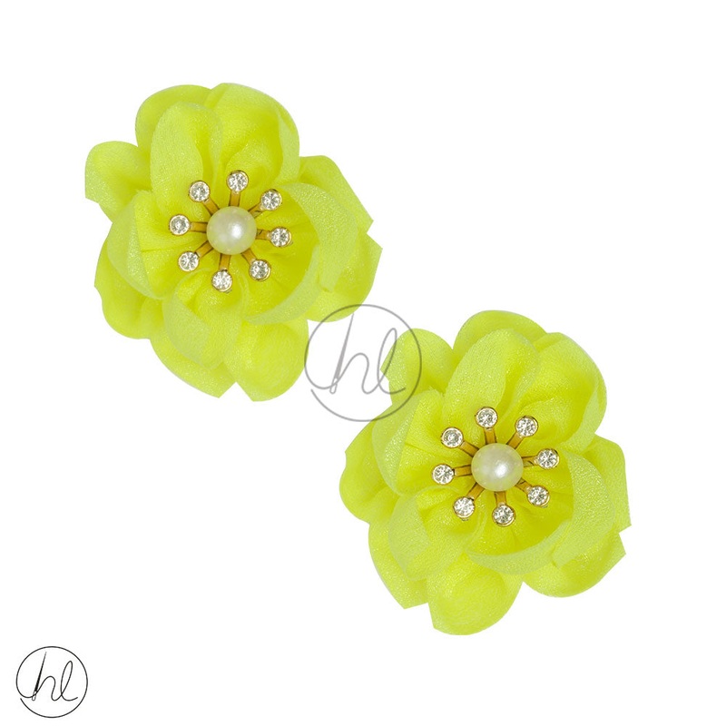 FANCY FLOWER YELLOW 2 PER PACK