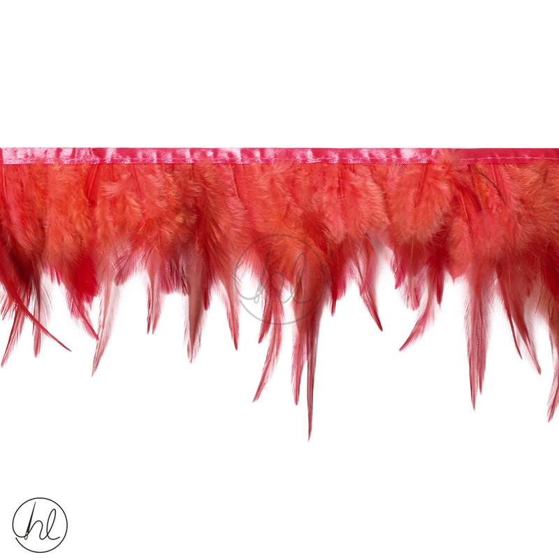 FEATHER TRIMMING CORAL PER M
