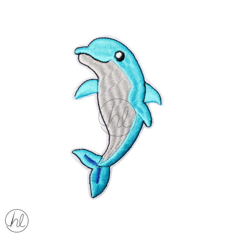 MOTIF DOLPHIN BADGE-B28