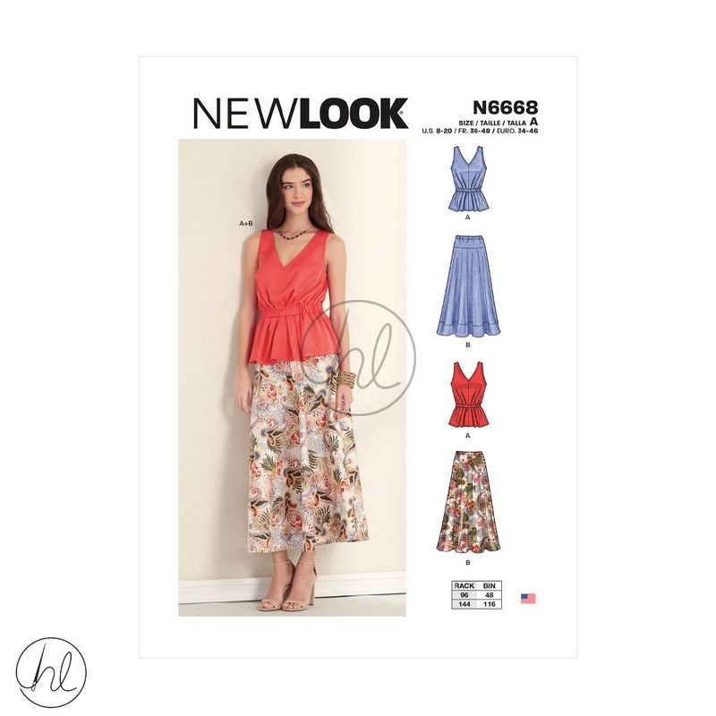 NEW LOOK PATTERNS N6668