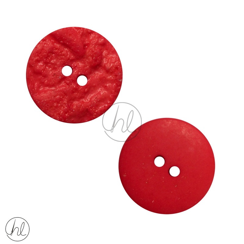 PLAIN BUTTONS 23MM RED D5346