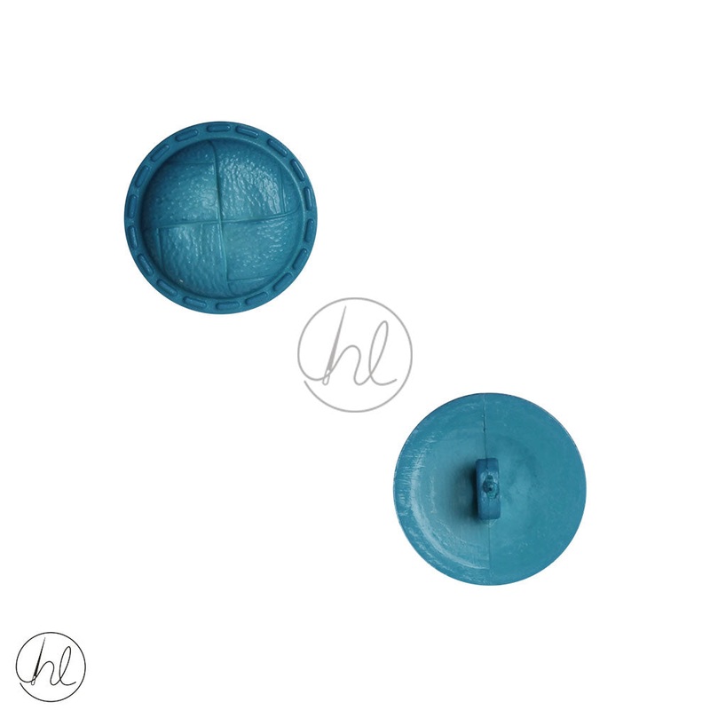 PLAIN BUTTONS MOROCCAN BLUE N201620MM
