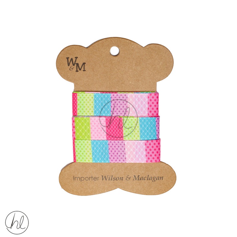 RIBBON STRIPES PATTERN CB3394 2M PER PACK