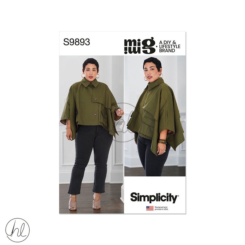 SIMPLICITY PATTERN S9893