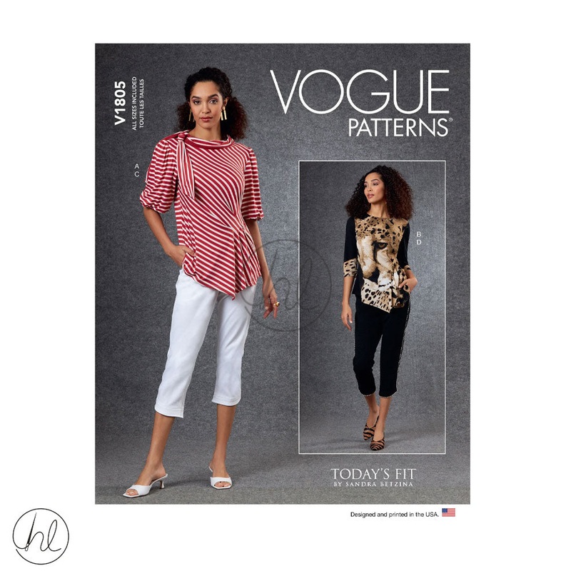 VOGUE PATTERNS V1805