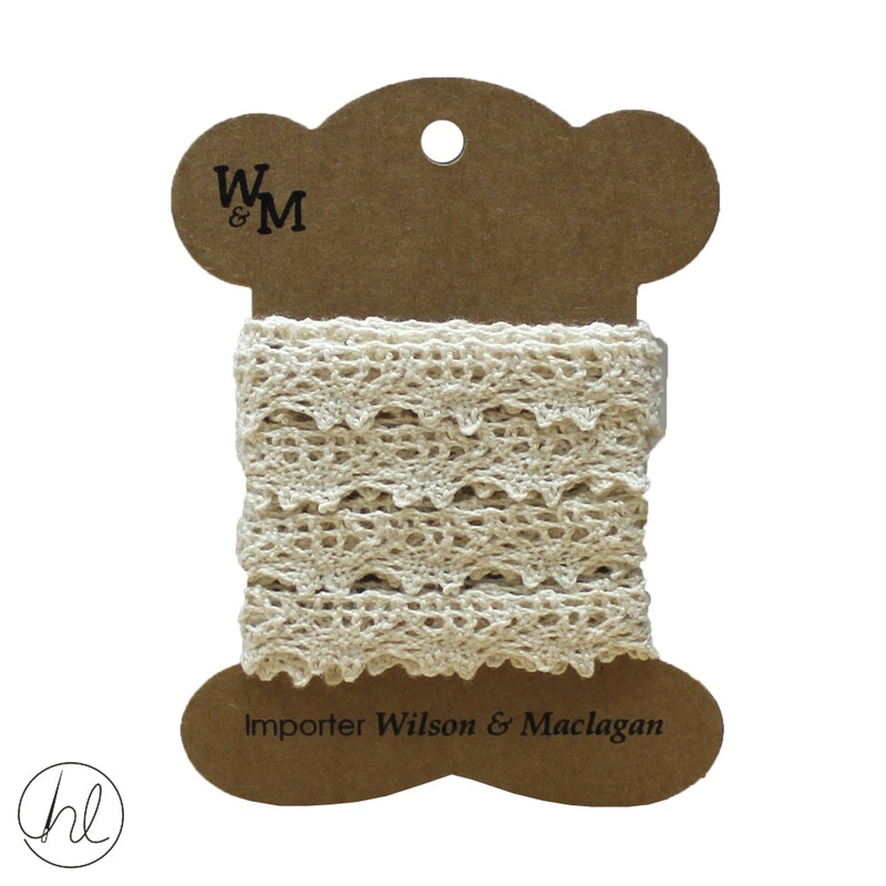 12MM TORCHON LACE WITH EDGING (CB1358)