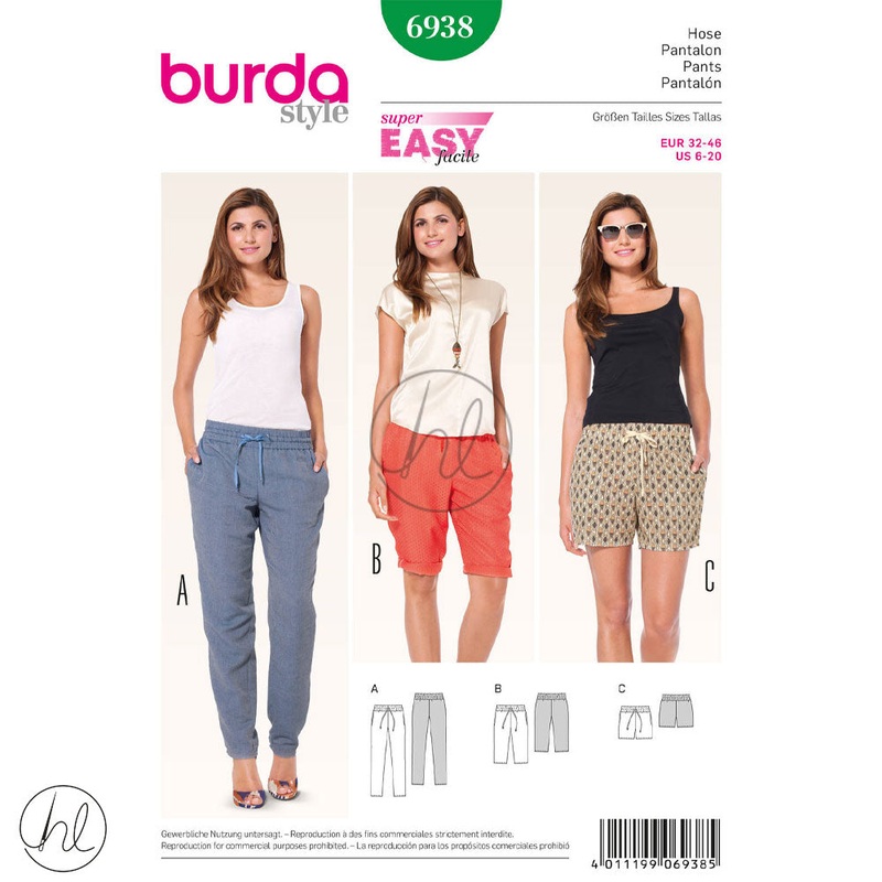 BURDA PATTERN 6938
