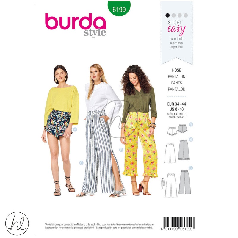BURDA PATTERNS 6199
