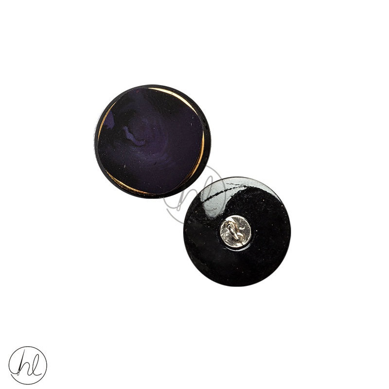 Buttons Fancy  30mm Navy