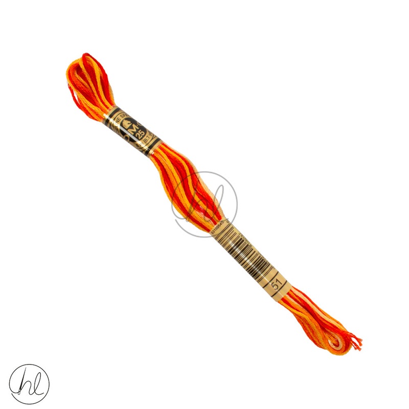 DMC Embroidery Thread  51.Mixed Colours