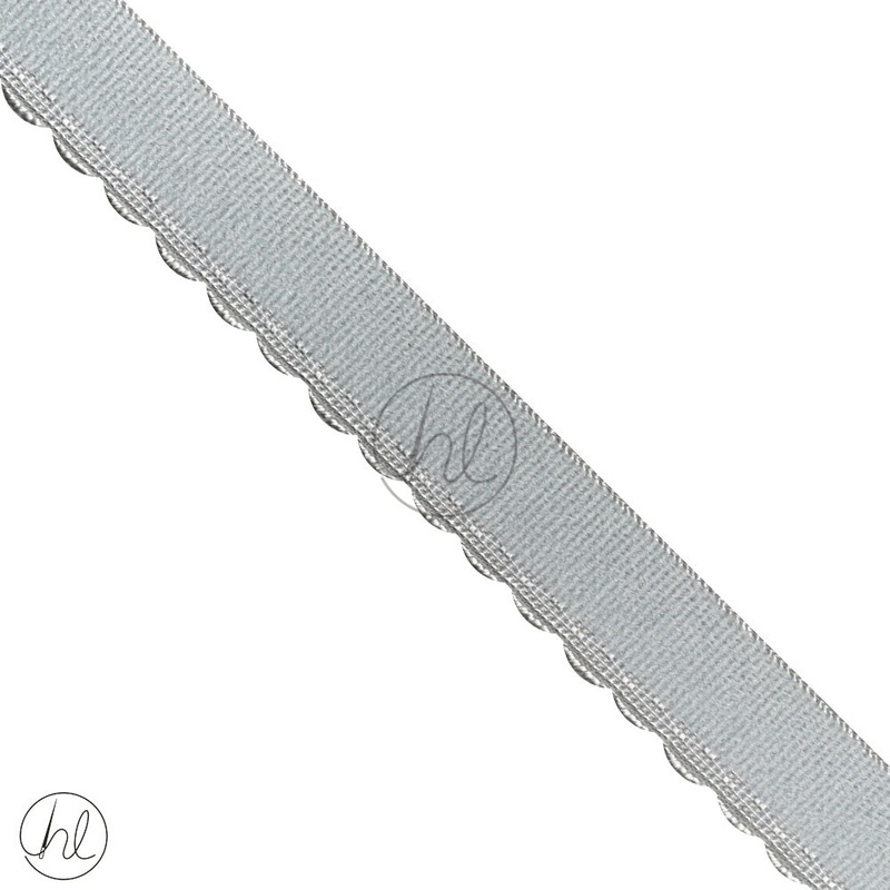 ELASTIC SCALLOP EDGE P/METER LIGHT BLUE 034-312 16MM