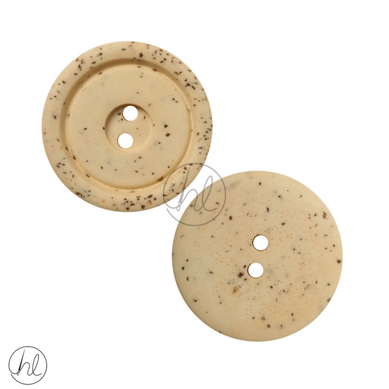 FANCY BUTTONS 28MM BEIGE D3190
