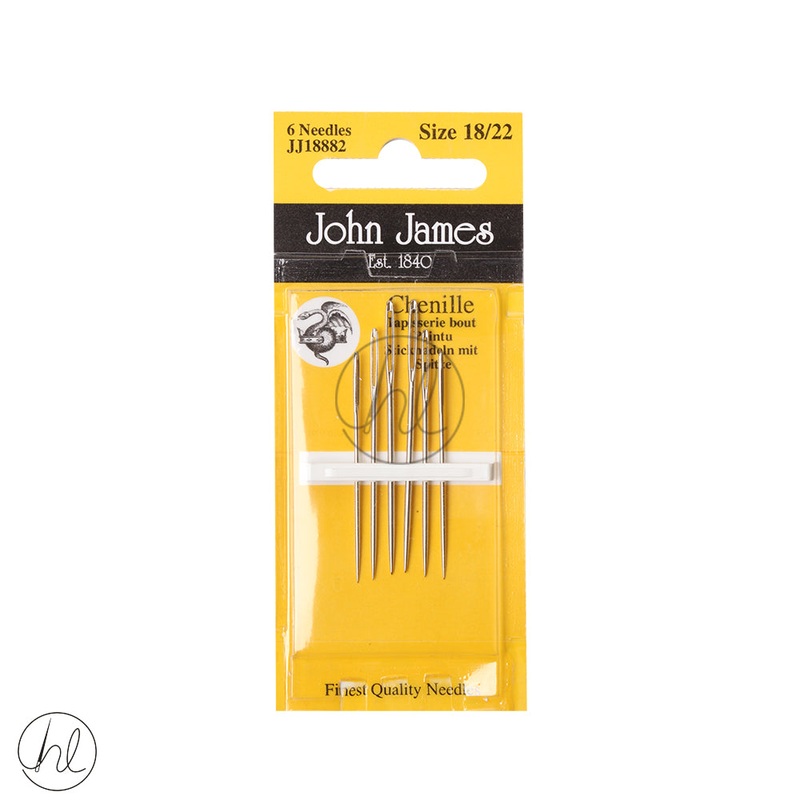 John James Needles CHENILLE JJ18882 SIZE 18/22