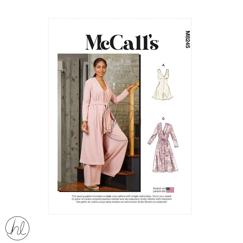 MCCALL'S PATTERN M8245