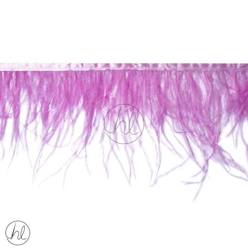 OSTRICH FEATHERS LILAC HW PER M