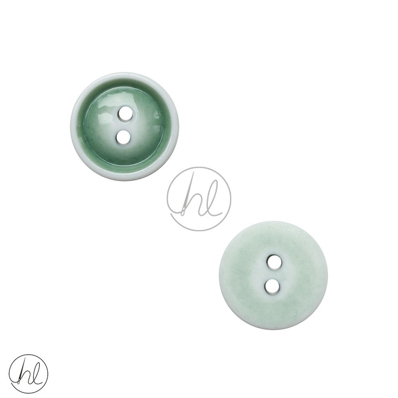 PLAIN BUTTONS 15MM GREENA9539-24