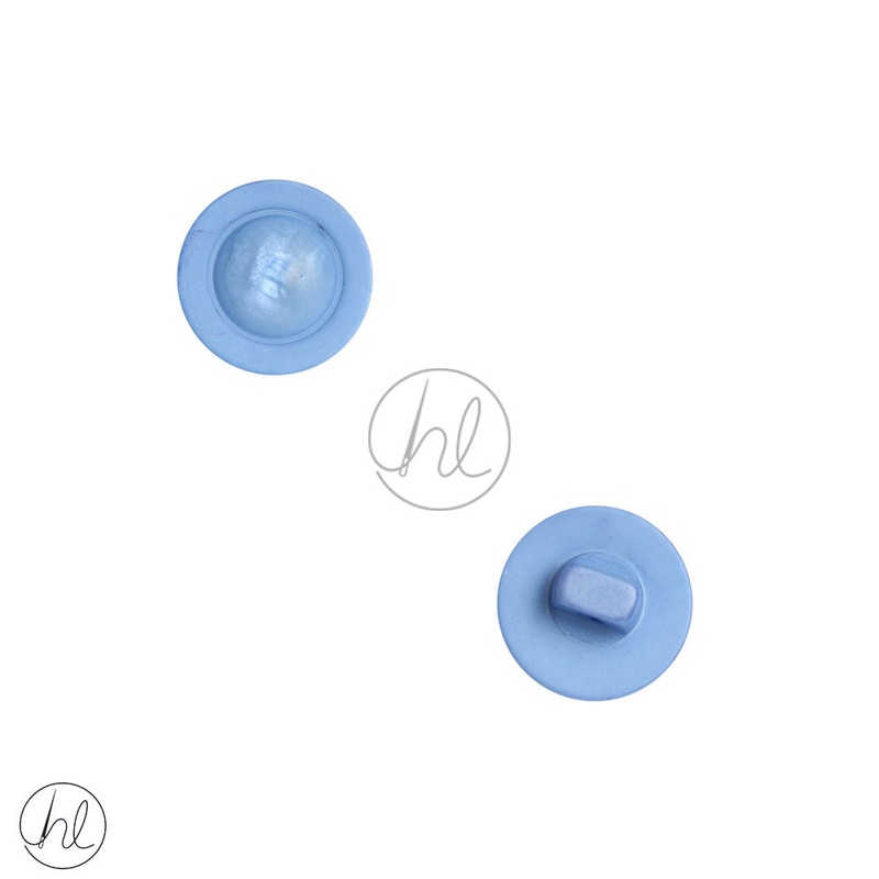 PLAIN BUTTONS SKY BLUE 15MM 752