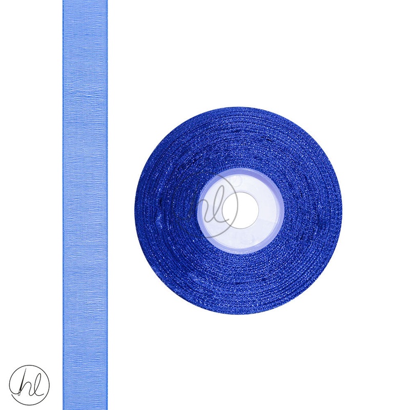 RIBBON ORGANZA ROYAL 15MM 20M PER ROLL