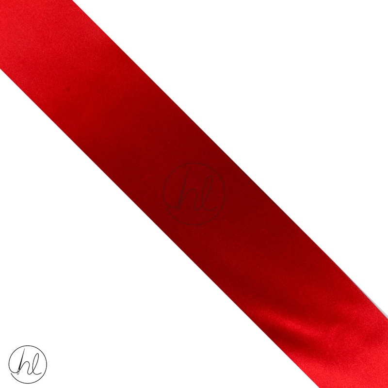 SATIN RIBBON ROLL RED 50MMx20M 11