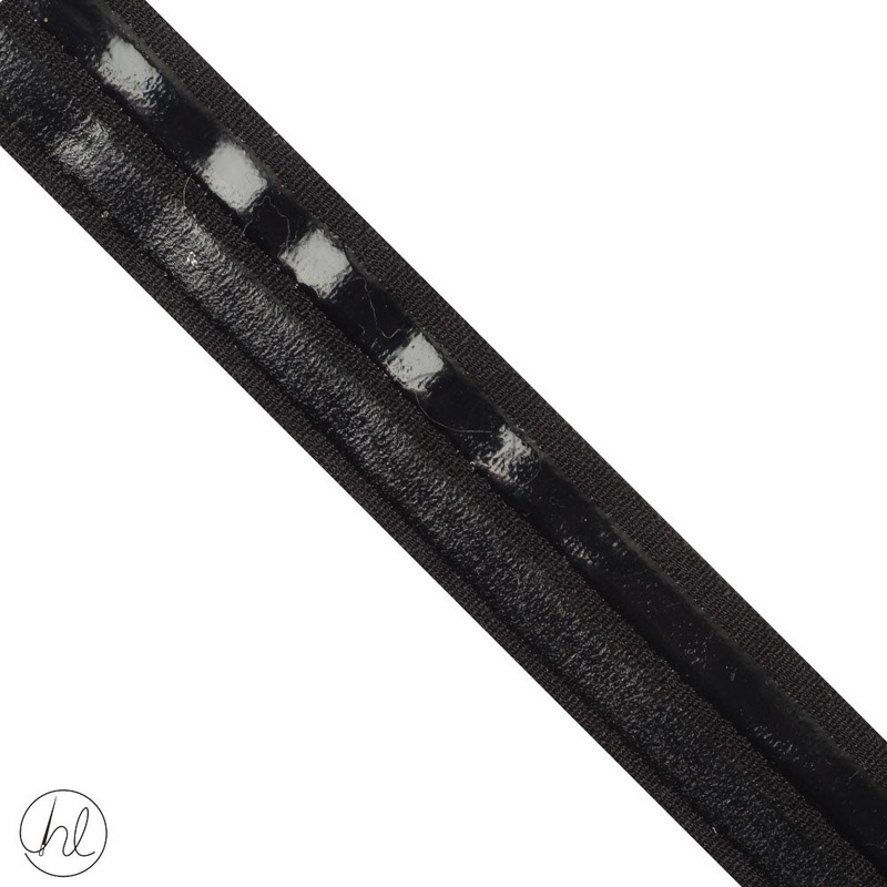 SILICONE ELASTIC 034-335 P/METER BLACK 20MM