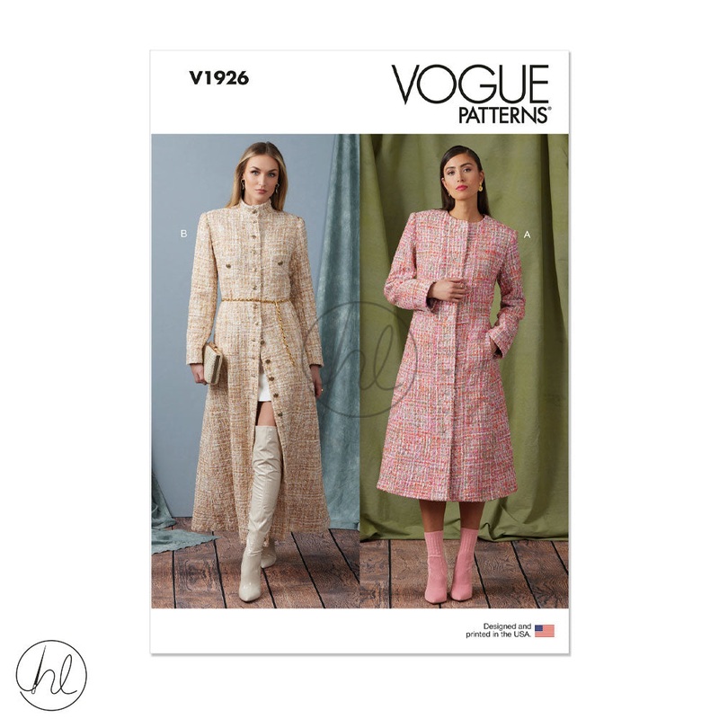 VOGUE PATTERN V1926