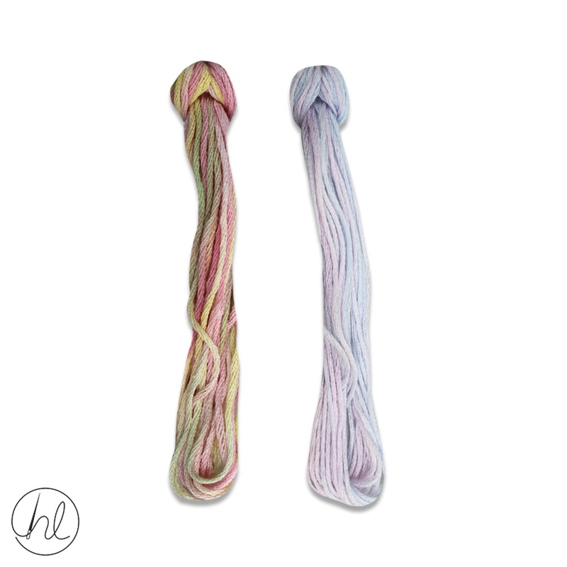 100% COTTON STRANDED THREAD 2X5M 17-FAIRIES PER SET