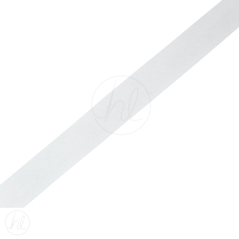BIAS BINDING COTTON 25MM  WHITE FREE 1