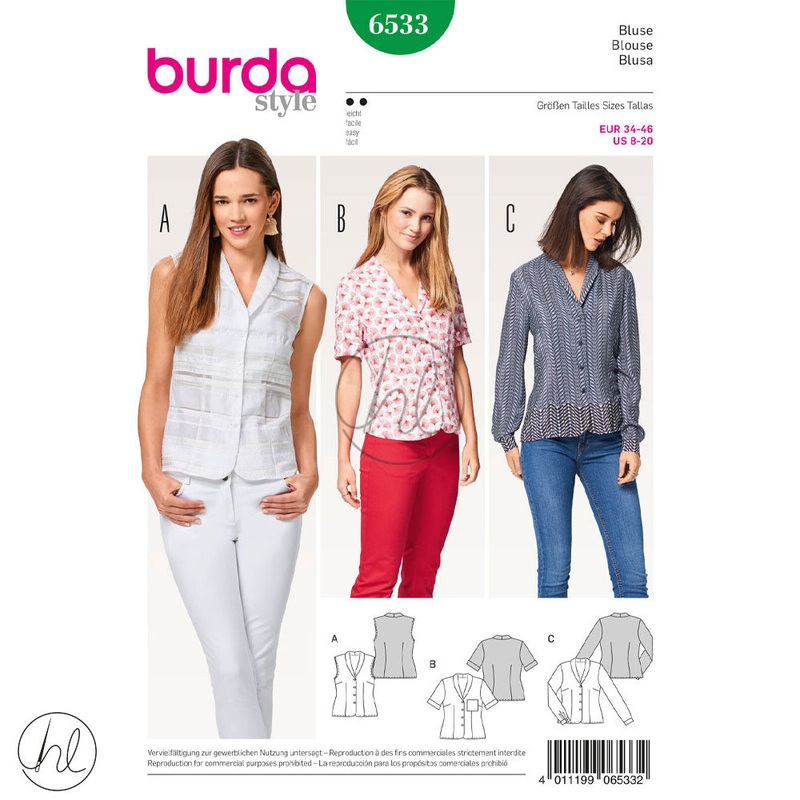 BURDA PATTERN 6533