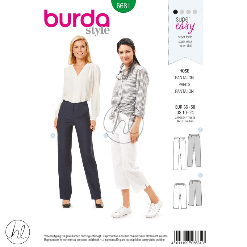 BURDA PATTERN 6681