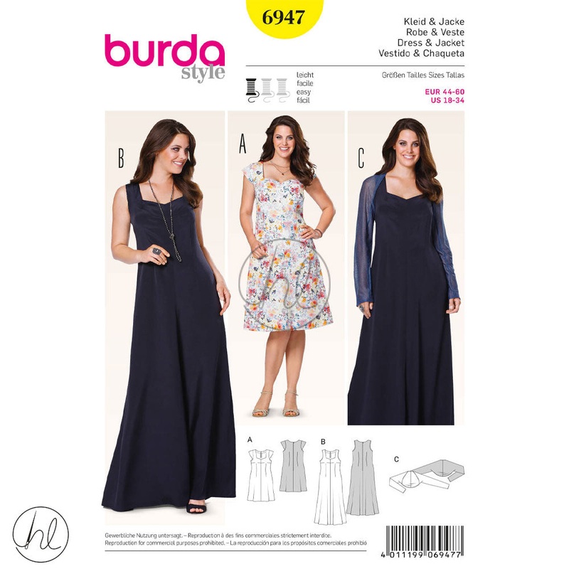 BURDA PATTERN 6947