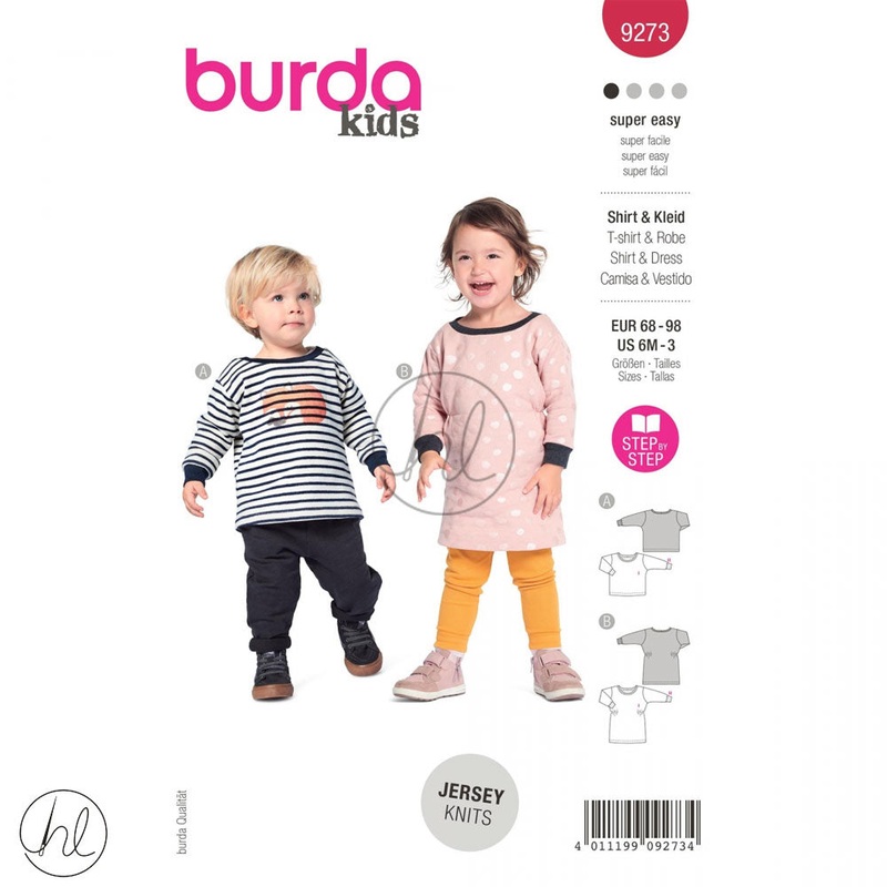 BURDA PATTERN 9273 RED