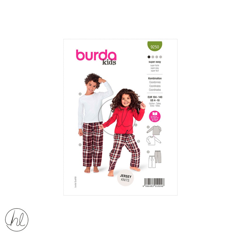 BURDA PATTERN B9250