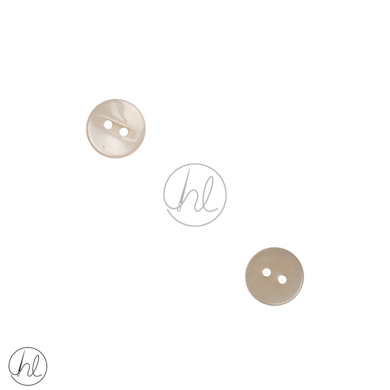 BUTTONS PLAIN BISQUE WH300 11MM