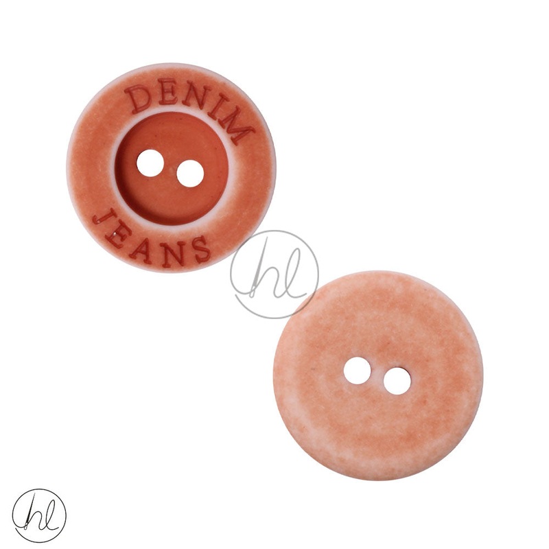 DENIM BUTTONS ORANGE 20MM D5514-32