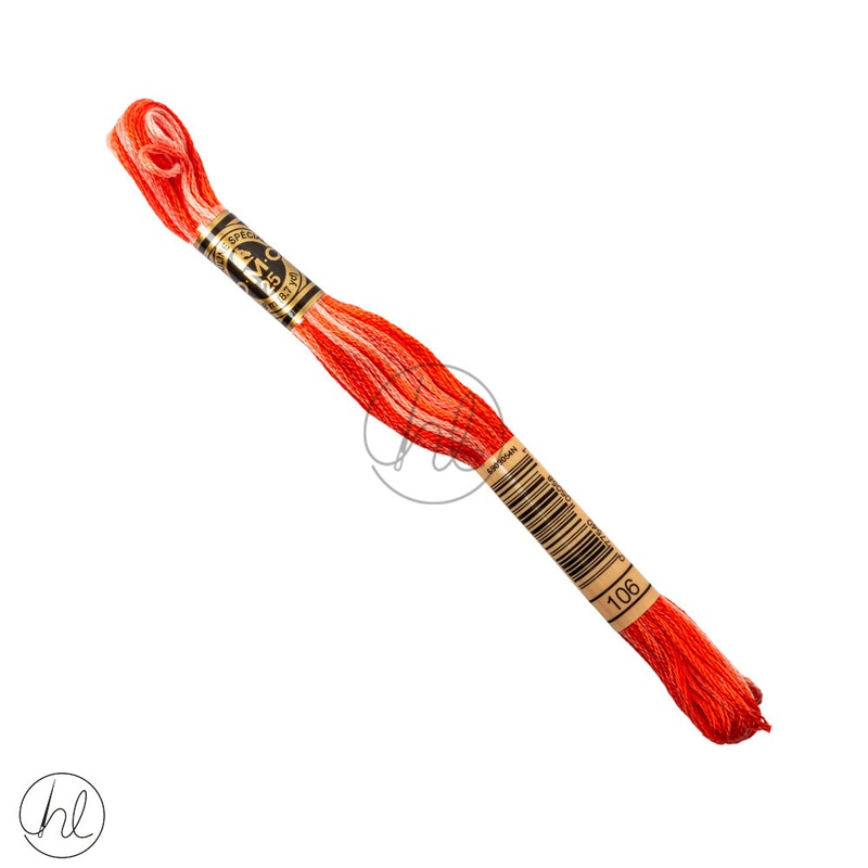 DMC Embroidery Thread  106.Red Orange