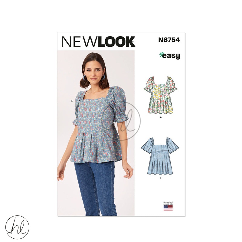 NEW LOOK PATTERN 6754